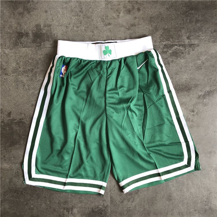 Cheap Men NBA Boston Celtics Green Nike Shorts 04161